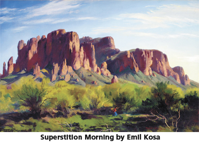 supestition mountains by emil kosa
